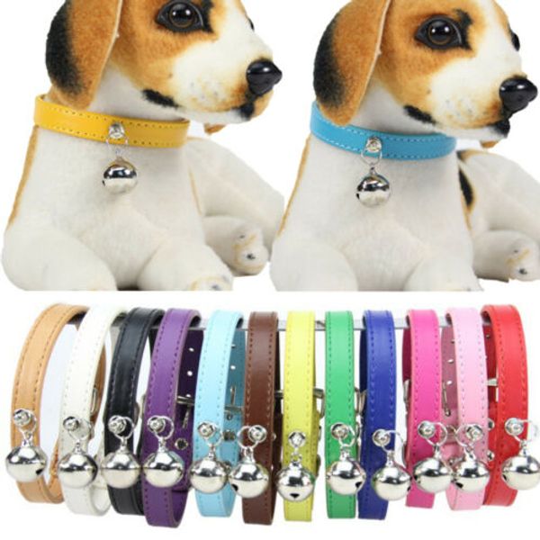 новые adjust малые собаки любимчика pu кожаный воротник щенка cat пряжка шеи с bell
новые adjust малые собаки любимчика pu кожаный воротник щенка cat пряжка шеи с bell