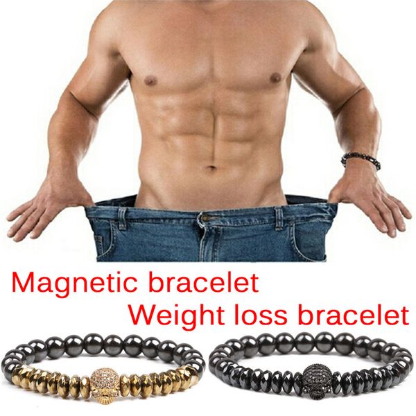 women weight loss 1pcs skull twisted magnet health slimming bracelets bangles jewelry bio magnetic bracelet charm bracelets, Golden;silver
women weight loss 1pcs skull twisted magnet health slimming bracelets bangles jewelry bio magnetic bracelet charm bracelets, Golden;silver