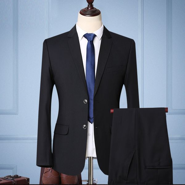 new high-end men's suit, suit, slim fit, no iron men's business professional groom's three pieces, White;black
new high-end men's suit, suit, slim fit, no iron men's business professional groom's three pieces, White;black