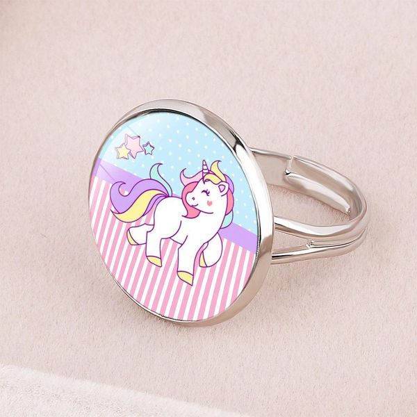 мода смазливая мультфильм unicorn кольцо для девочек ребенка женщин регулируемый сплав кристалл палец кольцо ювелирные изделия подарок для д, Silver
мода смазливая мультфильм unicorn кольцо для девочек ребенка женщин регулируемый сплав кристалл палец кольцо ювелирные изделия подарок для д, Silver