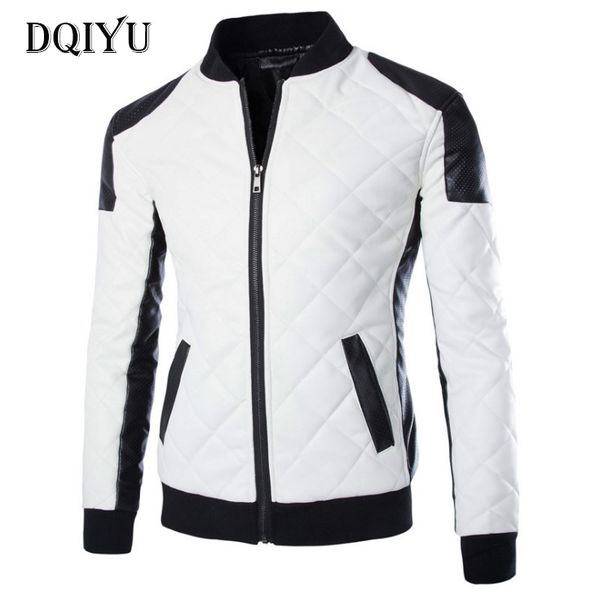 dqiyu motorcycle leather jacket men autumn slim fit zippers jacket male pu coat jaqueta de couro masculina black white 5xl
dqiyu motorcycle leather jacket men autumn slim fit zippers jacket male pu coat jaqueta de couro masculina black white 5xl