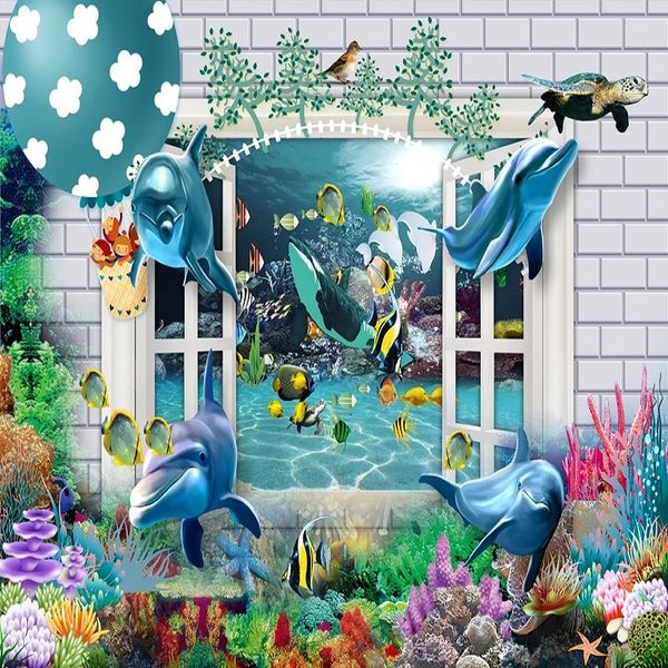 custom large mural 3d wallpaper nordic cartoon creative brick dolphin child bedroom mural tv back wall decor deep 5d embossed
custom large mural 3d wallpaper nordic cartoon creative brick dolphin child bedroom mural tv back wall decor deep 5d embossed