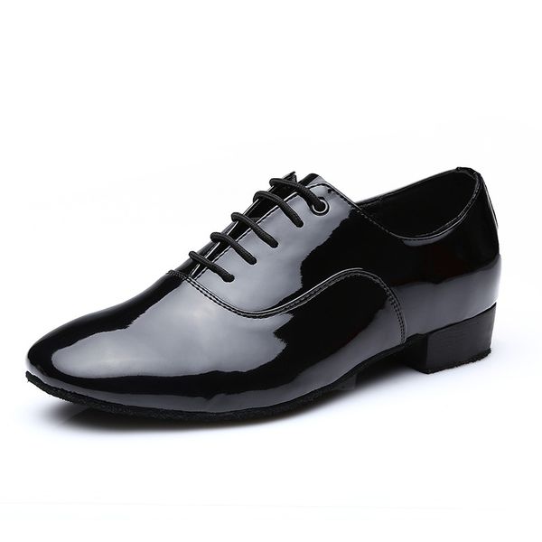 

2019 new new modern men's clothing boy dance tango latin dance shoes men's shoes casual large size fashion, Black