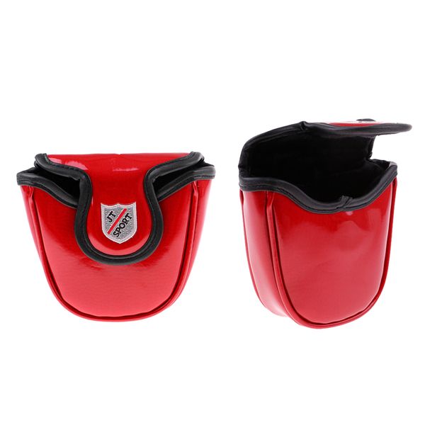 red golf mallet putter cover, skull half-mallet headcover with magnetic closure - pack of 2
red golf mallet putter cover, skull half-mallet headcover with magnetic closure - pack of 2