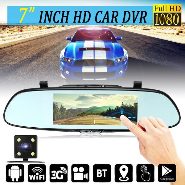 renoster 7" touch screen 1080p stream rearview mirror car dvr camera dash cam video recorder wifi gps dual lens dashcam android
renoster 7" touch screen 1080p stream rearview mirror car dvr camera dash cam video recorder wifi gps dual lens dashcam android