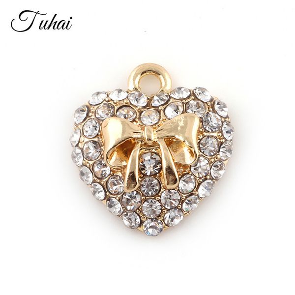 10pcs mix color rhinestone heart pendant fit bracelet dangles making alloy metal earrings charms, Bronze;silver
10pcs mix color rhinestone heart pendant fit bracelet dangles making alloy metal earrings charms, Bronze;silver