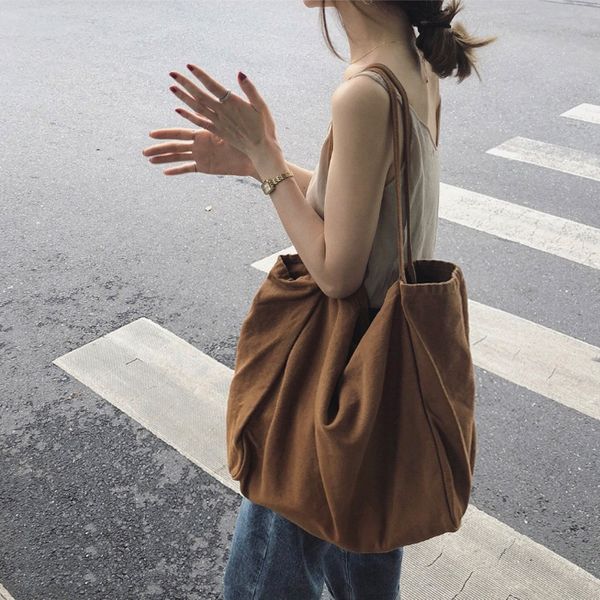 oluolin large-capacity shopping bag fashion chic soft canvas bags folding shopping tote bag casual handbags shoulder bags 2020
oluolin large-capacity shopping bag fashion chic soft canvas bags folding shopping tote bag casual handbags shoulder bags 2020