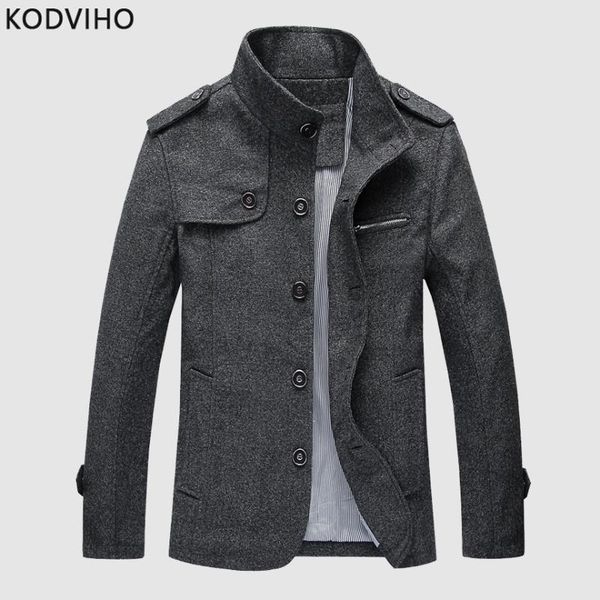 slim wool jacket men medium long coats stand collar solid outwear jackets casual coat streetwear 4xl overcoat jaquetas masculino, Black;brown
slim wool jacket men medium long coats stand collar solid outwear jackets casual coat streetwear 4xl overcoat jaquetas masculino, Black;brown