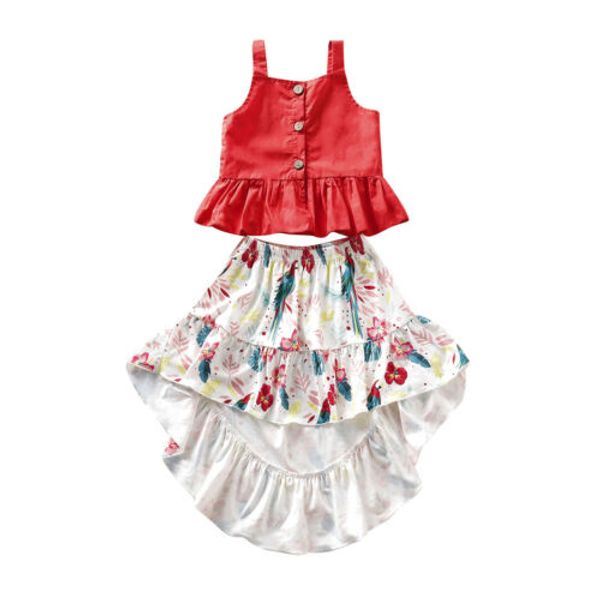 boutique girl clothes 2019 summer toddler kids baby girls clothes casual button vest +floral skirts 2pcs outfits set
boutique girl clothes 2019 summer toddler kids baby girls clothes casual button vest +floral skirts 2pcs outfits set