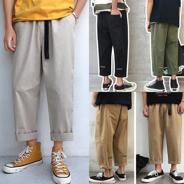 yfashion man trousers straight pants casual loose drawstring autumn spring solid color, Black
yfashion man trousers straight pants casual loose drawstring autumn spring solid color, Black
