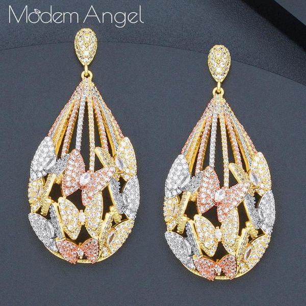 modemangel butterfly water drop circle cubic zirconia dubai women wedding engagement party fashion jewelry earrings, Silver
modemangel butterfly water drop circle cubic zirconia dubai women wedding engagement party fashion jewelry earrings, Silver