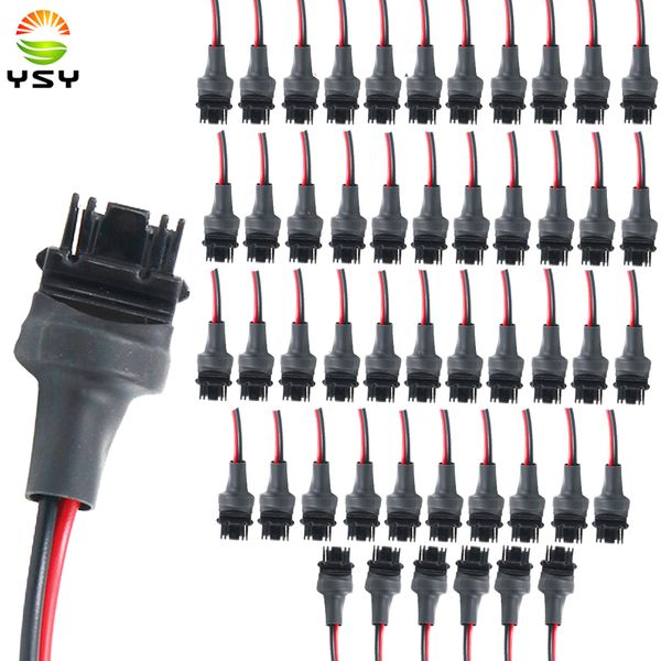 ysy 50pcs new led t25 3157 3156 bulb auto car male adapter socket base car lamp light socket adapter connector plug p27w
ysy 50pcs new led t25 3157 3156 bulb auto car male adapter socket base car lamp light socket adapter connector plug p27w