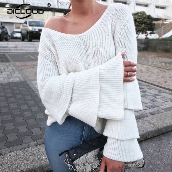 chic женщины свитера осень зима sexy v шеи пуловер женщины kintted tops casual толкай мода flare с длинным рукавом femme hiver, Black;gray
chic женщины свитера осень зима sexy v шеи пуловер женщины kintted tops casual толкай мода flare с длинным рукавом femme hiver, Black;gray
