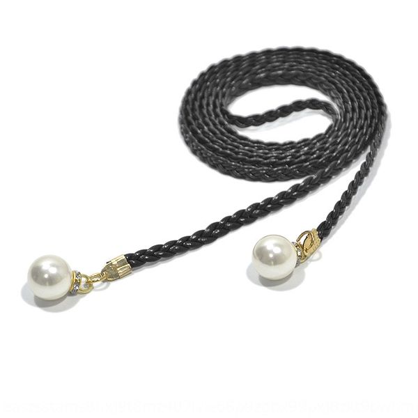 all-match superfine rope women's woven belt chaingift all-match superfine waist rope women's woven belt pearl pearl waist chaingif, Black;brown
all-match superfine rope women's woven belt chaingift all-match superfine waist rope women's woven belt pearl pearl waist chaingif, Black;brown