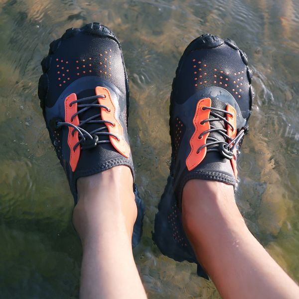 swimming shoes for men anti-slippery multifunctional outdoor shoes hard-wearing quick-drying water shoes light, Black
swimming shoes for men anti-slippery multifunctional outdoor shoes hard-wearing quick-drying water shoes light, Black
