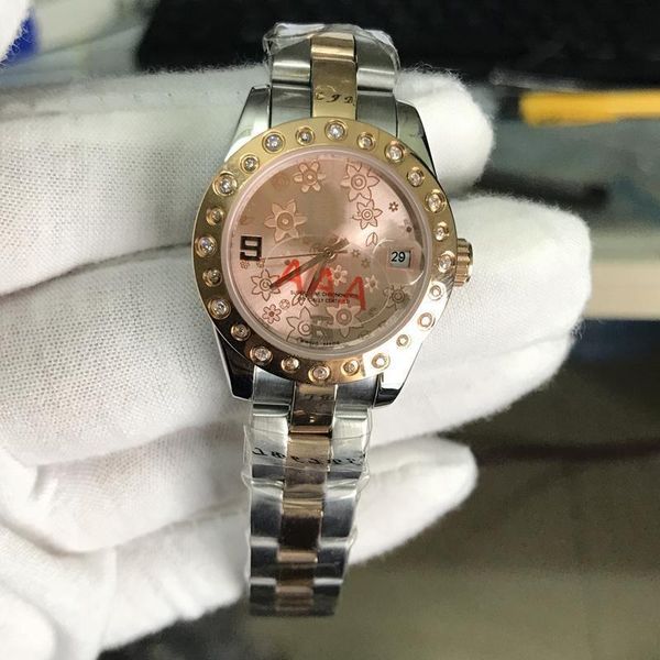 2020 fashion whosale date lady watch stainless steel two tone pink dial automatic mechanical sapphire glass high quaity women dress wat, Slivery;brown
2020 fashion whosale date lady watch stainless steel two tone pink dial automatic mechanical sapphire glass high quaity women dress wat, Slivery;brown