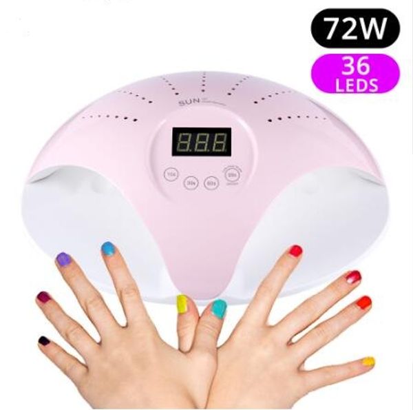 72w nail lamp uv lamps 36 led ice nail dryer gel polish curing machine all for sun uv manicure 2 two hands
72w nail lamp uv lamps 36 led ice nail dryer gel polish curing machine all for sun uv manicure 2 two hands