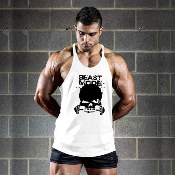 2019 new shelves bodybuilding vestgym sleeveless shirt men' fitness vest casual sportswear sports vest summer, White;black
2019 new shelves bodybuilding vestgym sleeveless shirt men' fitness vest casual sportswear sports vest summer, White;black