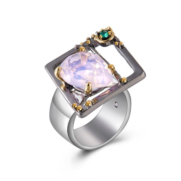 large square shape ring with big pink zirconia hyperbole unusual design trendy jewellery womens jewellery, Golden;silver
large square shape ring with big pink zirconia hyperbole unusual design trendy jewellery womens jewellery, Golden;silver