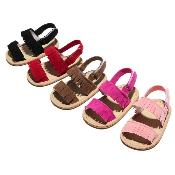 summer breathable baby sandals solid color fashion fringed soft bottom toddler shoes baby beach shoes sandals for girl, Black;red
summer breathable baby sandals solid color fashion fringed soft bottom toddler shoes baby beach shoes sandals for girl, Black;red