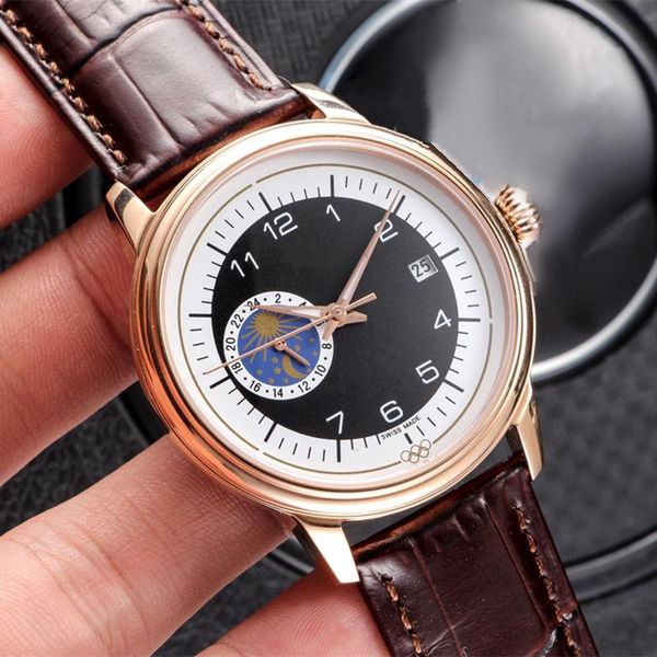 casual mens watch imported 8217 automatic mechanical movement 316 stainless steel case reinforced coated mirror leather pin buckle strap, Slivery;brown
casual mens watch imported 8217 automatic mechanical movement 316 stainless steel case reinforced coated mirror leather pin buckle strap, Slivery;brown