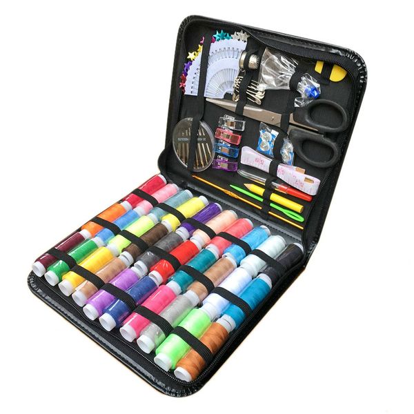 sewing kits diy sewing box set supplies for hand quilting stitching embroidery thread accessories, Black
sewing kits diy sewing box set supplies for hand quilting stitching embroidery thread accessories, Black