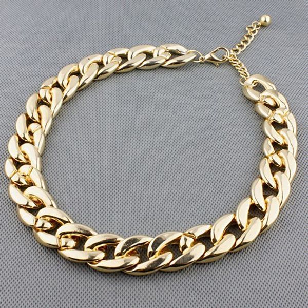 fashion women europe american stylish jewelry shiny chain thick choker necklace simple bib pendant wholesale 56fi, Silver
fashion women europe american stylish jewelry shiny chain thick choker necklace simple bib pendant wholesale 56fi, Silver