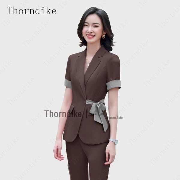 thorndike new design women notched collar short sleeve blouse + pants fashion suit 2020 new summer ladies work wear set, White;black
thorndike new design women notched collar short sleeve blouse + pants fashion suit 2020 new summer ladies work wear set, White;black