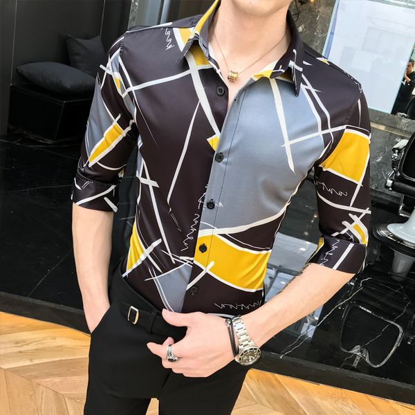 fashion designer night club tuxedo shirt men new flower shirt spring men slim fit half sleeve camisa masculina male social, White;black
fashion designer night club tuxedo shirt men new flower shirt spring men slim fit half sleeve camisa masculina male social, White;black