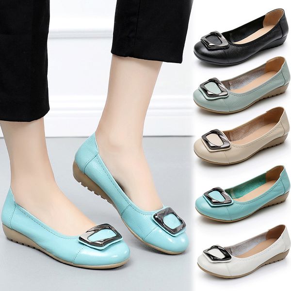 spring/autumn women flats shoes leathers loafers fashion casual shoes woman espadrilles soft bottom breathable plus size 35-43, Black
spring/autumn women flats shoes leathers loafers fashion casual shoes woman espadrilles soft bottom breathable plus size 35-43, Black