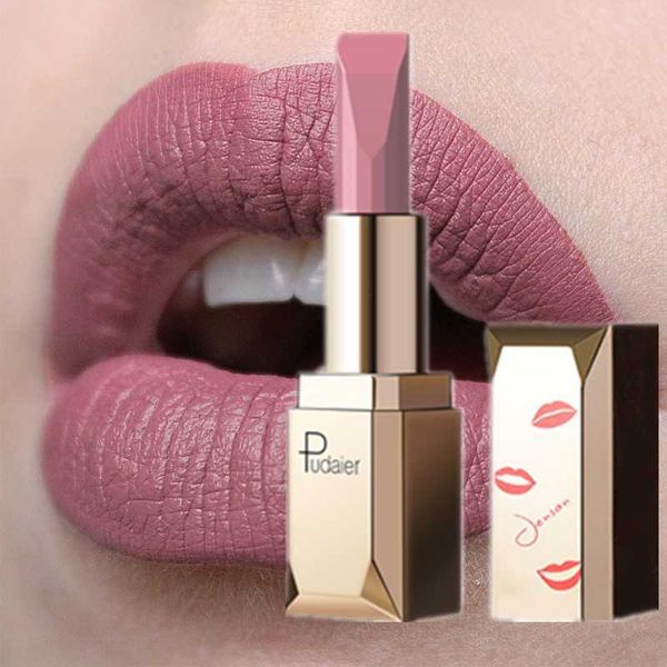 pudaier matte lipstick waterproof lip makeup 26colors long lasting moisturizer lip tint black pigment rouge a levre mat
pudaier matte lipstick waterproof lip makeup 26colors long lasting moisturizer lip tint black pigment rouge a levre mat