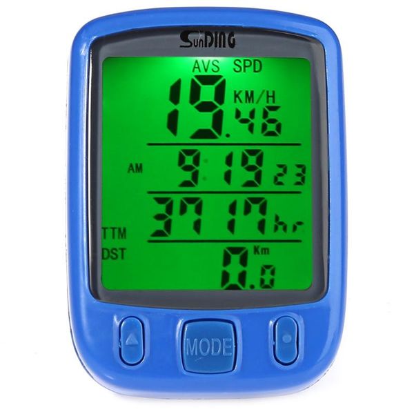 sunding sd - 563b bicycle cycling bike wired lcd pc odometer speedometer waterproof + green backlight biking computer riding
sunding sd - 563b bicycle cycling bike wired lcd pc odometer speedometer waterproof + green backlight biking computer riding