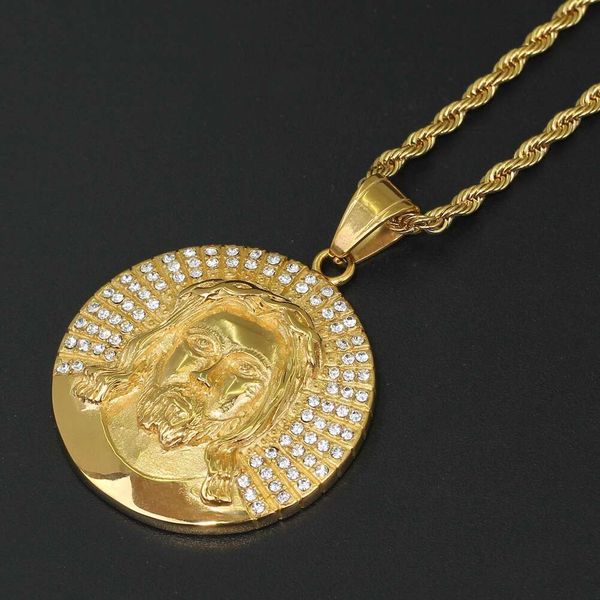 fashion- christ pendant necklaces for men women luxury diamond christian god pendants stainless steel gold religion necklace gifts, Silver
fashion- christ pendant necklaces for men women luxury diamond christian god pendants stainless steel gold religion necklace gifts, Silver