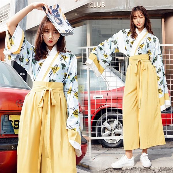 2020 japanese kimono for woman oriental fashion japan clothing set large long sleeve wide leg pants party pgraphy costumes, Red
2020 japanese kimono for woman oriental fashion japan clothing set large long sleeve wide leg pants party pgraphy costumes, Red