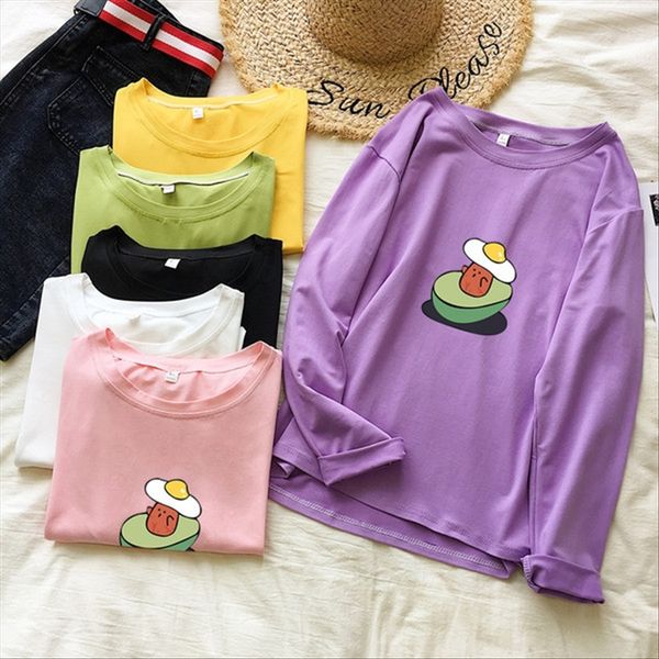 2019 early autumn super fire cec long-sleeved t-shirt female ins stylish thin bf loose weird t-shirt student mschf top, White
2019 early autumn super fire cec long-sleeved t-shirt female ins stylish thin bf loose weird t-shirt student mschf top, White