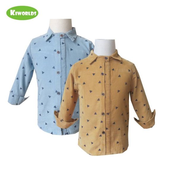 2019 spring cotton long sleeved shirts for boys ,with black triangle pattern, warm yellow and blue boy shirts, White;black
2019 spring cotton long sleeved shirts for boys ,with black triangle pattern, warm yellow and blue boy shirts, White;black