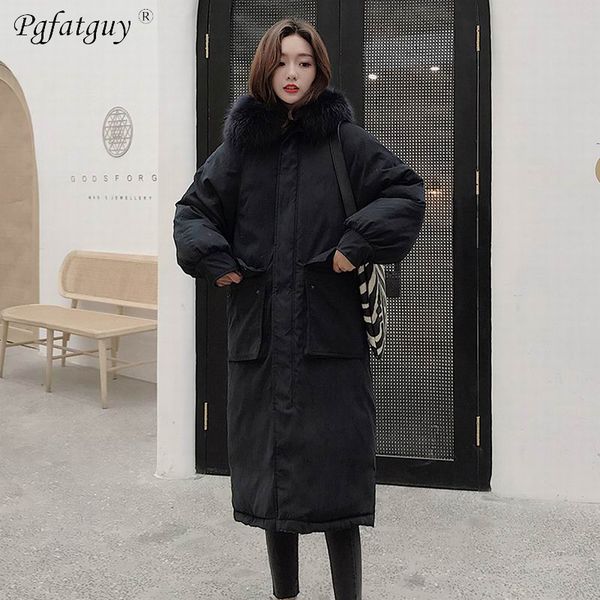 2019 new fashion women winter coat big fur thicken warm jacket black big pocket down cotton padded loose jacket outwear parkas
2019 new fashion women winter coat big fur thicken warm jacket black big pocket down cotton padded loose jacket outwear parkas