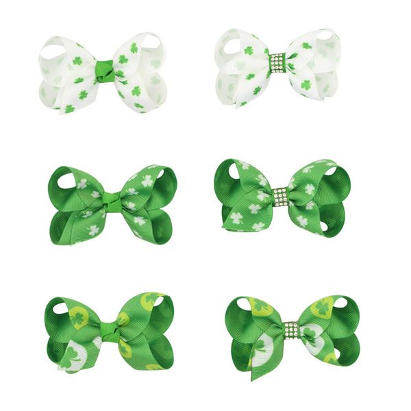 irish st. patricks day hair clips kids girls ireland shamrocks diamond hair claws kids thread clover bow barrettes baby accessories 06, Slivery;white
irish st. patricks day hair clips kids girls ireland shamrocks diamond hair claws kids thread clover bow barrettes baby accessories 06, Slivery;white