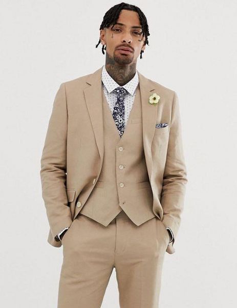 slim fit beige groom tuxedos notch lapel groomsman wedding 3 piece suit fashion men business prom jacket blazer(jacket+pants+tie+vest) 2473, Black;gray
slim fit beige groom tuxedos notch lapel groomsman wedding 3 piece suit fashion men business prom jacket blazer(jacket+pants+tie+vest) 2473, Black;gray