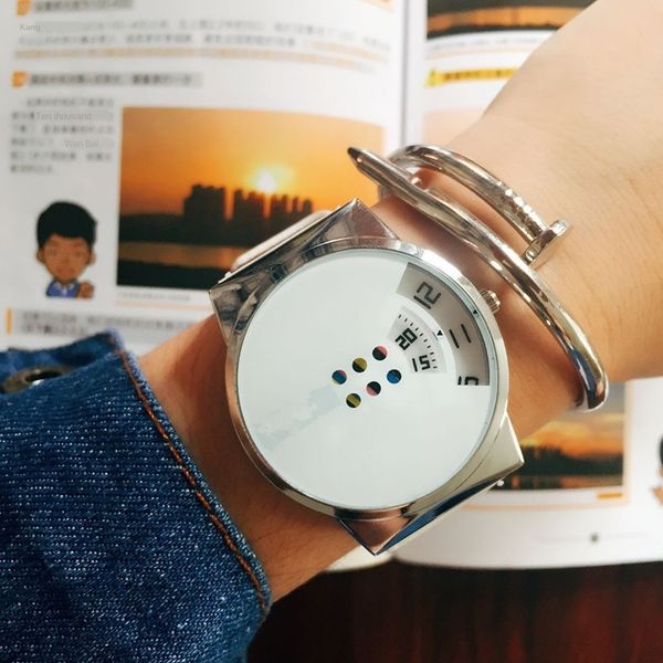 belt colorful turntable men's non-waterproof student white collar love women's watch couple watch, Blue
belt colorful turntable men's non-waterproof student white collar love women's watch couple watch, Blue