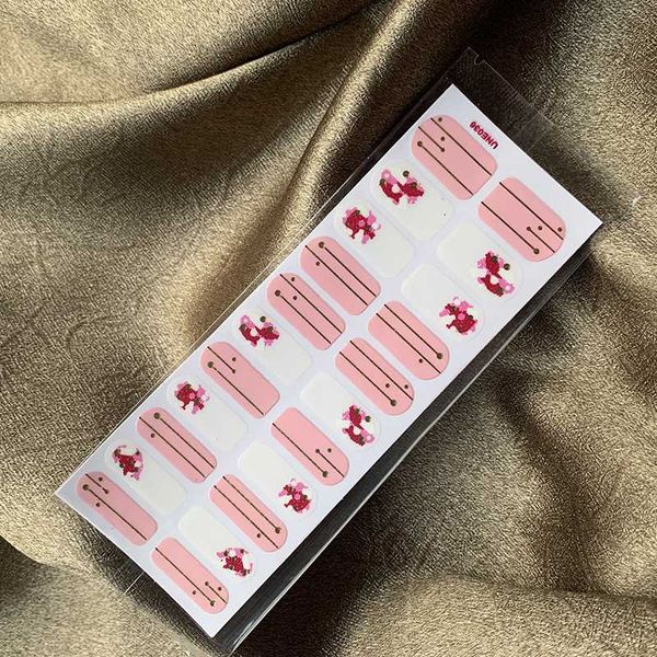 1sheet korean nail sticker mixed colors new gel polish wraps blooming slider adhesive nail art tips stickers manicure decoration, Black
1sheet korean nail sticker mixed colors new gel polish wraps blooming slider adhesive nail art tips stickers manicure decoration, Black