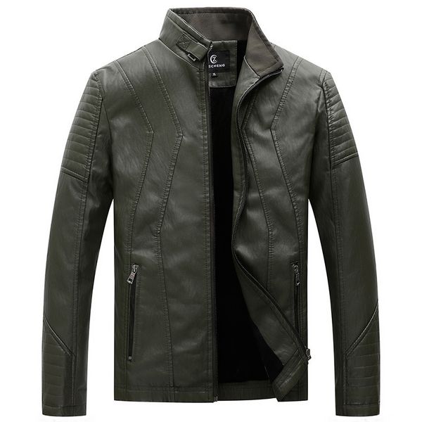 2019 mens faux leather jackets fur coats autmn winter clothes 5xl windbreaker jackets warm outerwear overcoat green brown black
2019 mens faux leather jackets fur coats autmn winter clothes 5xl windbreaker jackets warm outerwear overcoat green brown black