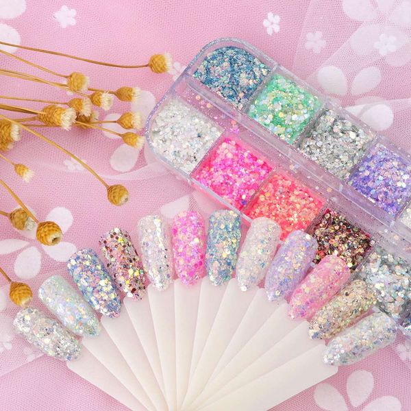 nail art 3d holographic glitter nail art sequins laser paillettes metal mirror flakes nail diy slice decorations, Silver;gold
nail art 3d holographic glitter nail art sequins laser paillettes metal mirror flakes nail diy slice decorations, Silver;gold
