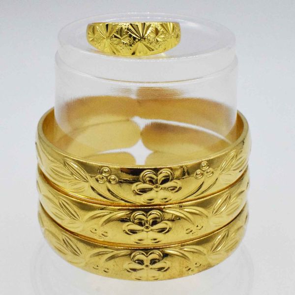 3pcs new fashion bracelet dubai gold-color of women cuff delicate wedding bracelet beautiful birthday gift jewelry send the ring, Silver
3pcs new fashion bracelet dubai gold-color of women cuff delicate wedding bracelet beautiful birthday gift jewelry send the ring, Silver