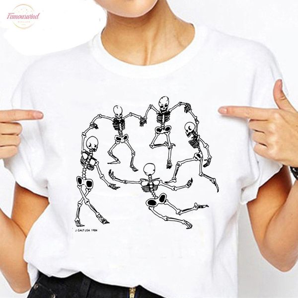 women skeleton dance t-shirt tumblr grunge aesthetic white tee hipster art hoe shirt female slim t shirt
women skeleton dance t-shirt tumblr grunge aesthetic white tee hipster art hoe shirt female slim t shirt