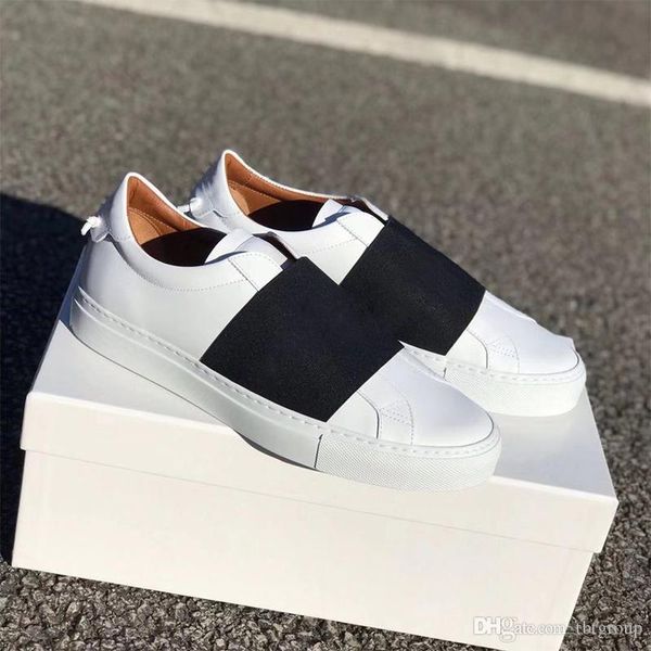 luxury urban street webbing sneakers white leather trainers low slip on designer men women shoes casual shoes with box colors, Black
luxury urban street webbing sneakers white leather trainers low slip on designer men women shoes casual shoes with box colors, Black