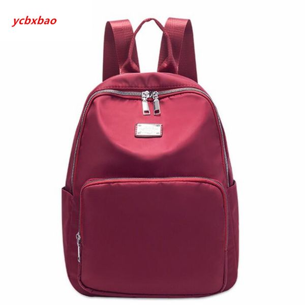 women solid backpack quality oxford cloth casual waterproof female bag portable travel shoulder bag teenage school bags knapsack
women solid backpack quality oxford cloth casual waterproof female bag portable travel shoulder bag teenage school bags knapsack