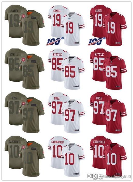men women youth san francisco 49ers 85 george kittle 10 jimmy garoppolo 19 deebo samuel 97 nick bosa 2019 salute to service jerseys, Black;red
men women youth san francisco 49ers 85 george kittle 10 jimmy garoppolo 19 deebo samuel 97 nick bosa 2019 salute to service jerseys, Black;red