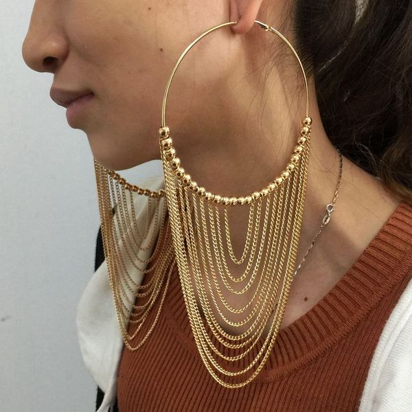 trend круговой металл длинной кисточка серьга для женщин индийского цинкового сплава заявления мотаться серьги brincos ювелирных изделия спо, Silver
trend круговой металл длинной кисточка серьга для женщин индийского цинкового сплава заявления мотаться серьги brincos ювелирных изделия спо, Silver