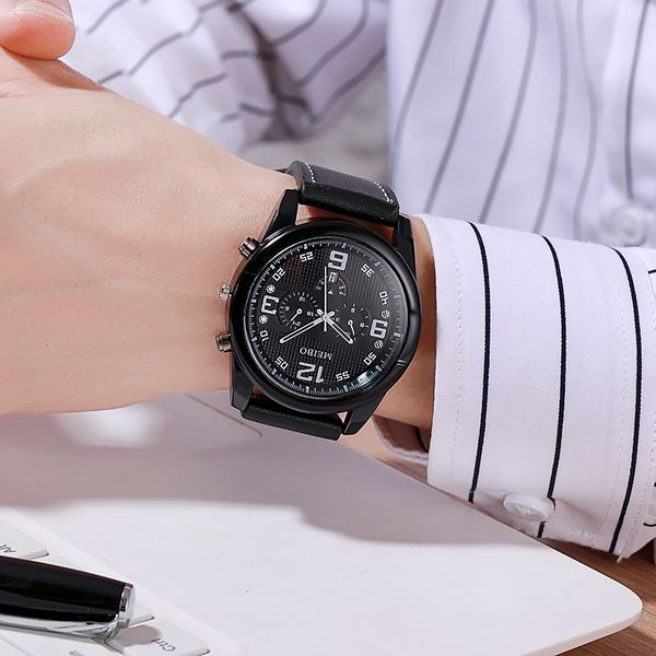 2019 creative quartz men watch casual sport wristwatch leisure student personality fashion clock, Slivery;brown
2019 creative quartz men watch casual sport wristwatch leisure student personality fashion clock, Slivery;brown